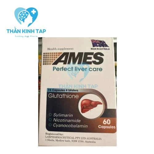 Ames Perfect Liver Care - Hỗ trợ bổ gan, bảo vệ và giải độc gan